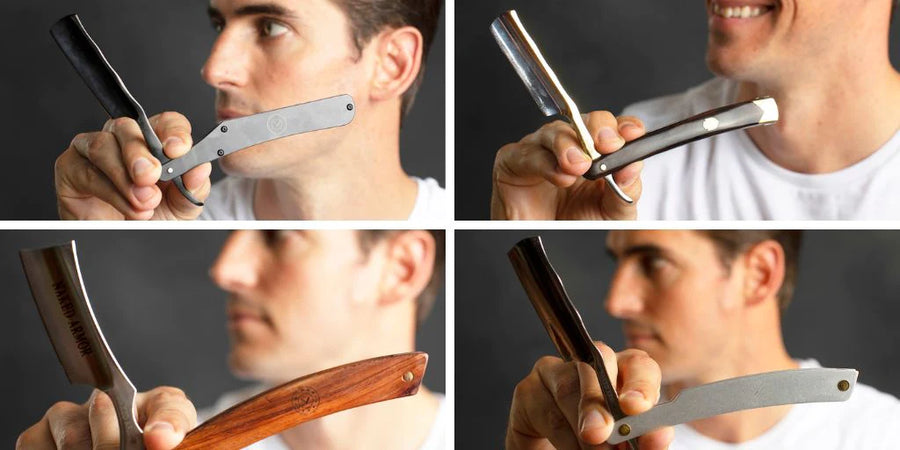 The Distinctive Traits: Carbon Steel vs. Stainless Steel Straight Razors