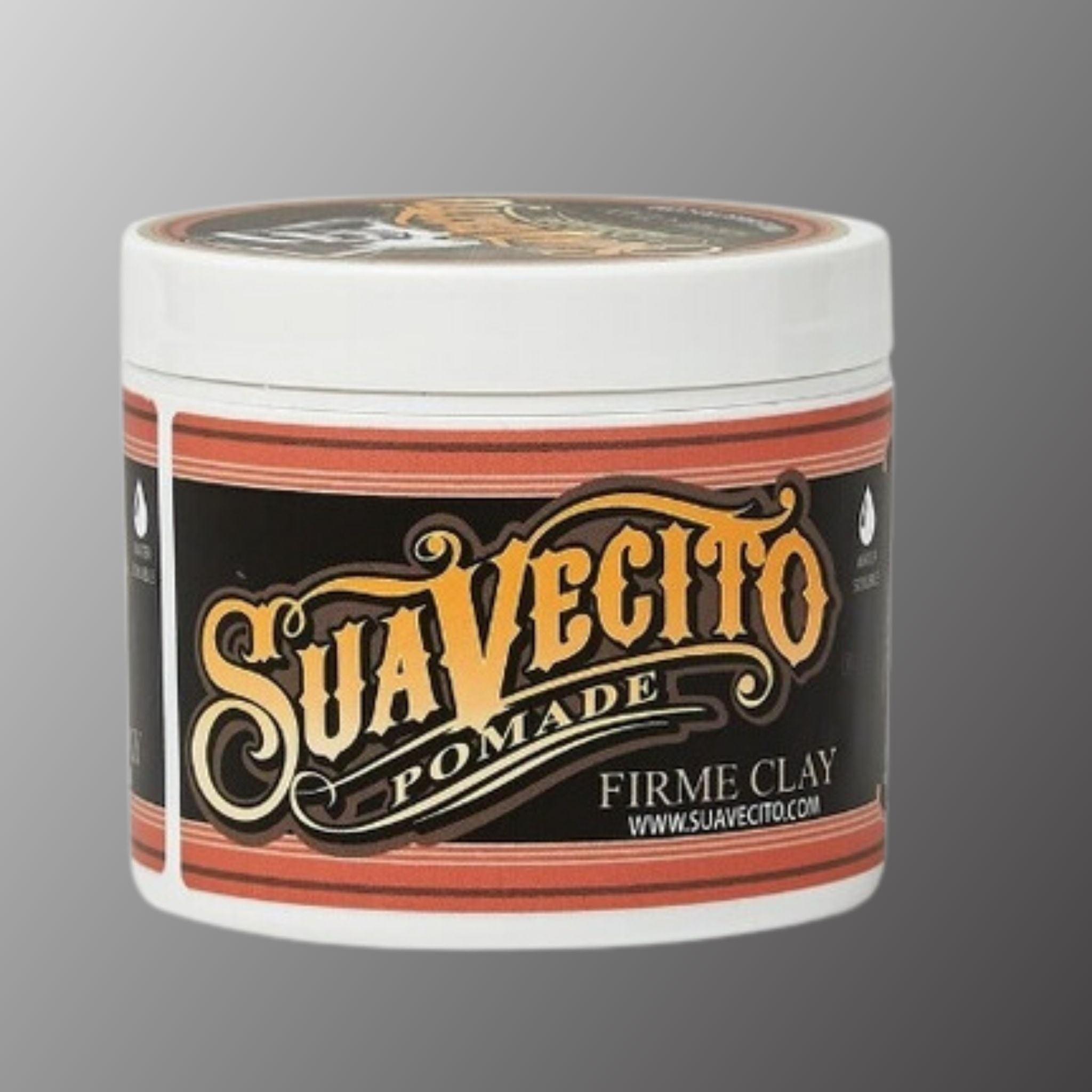 Suavecito Pomade Firm Clay 4oz - Gravity Razors
