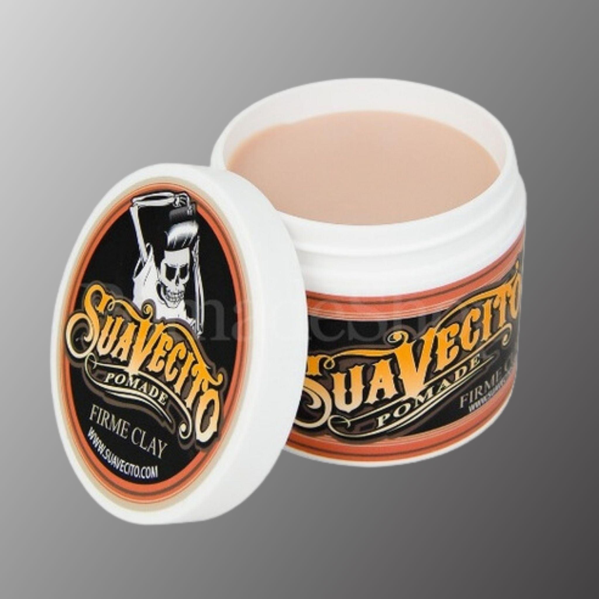 Suavecito Pomade Firm Clay 4oz - Gravity Razors