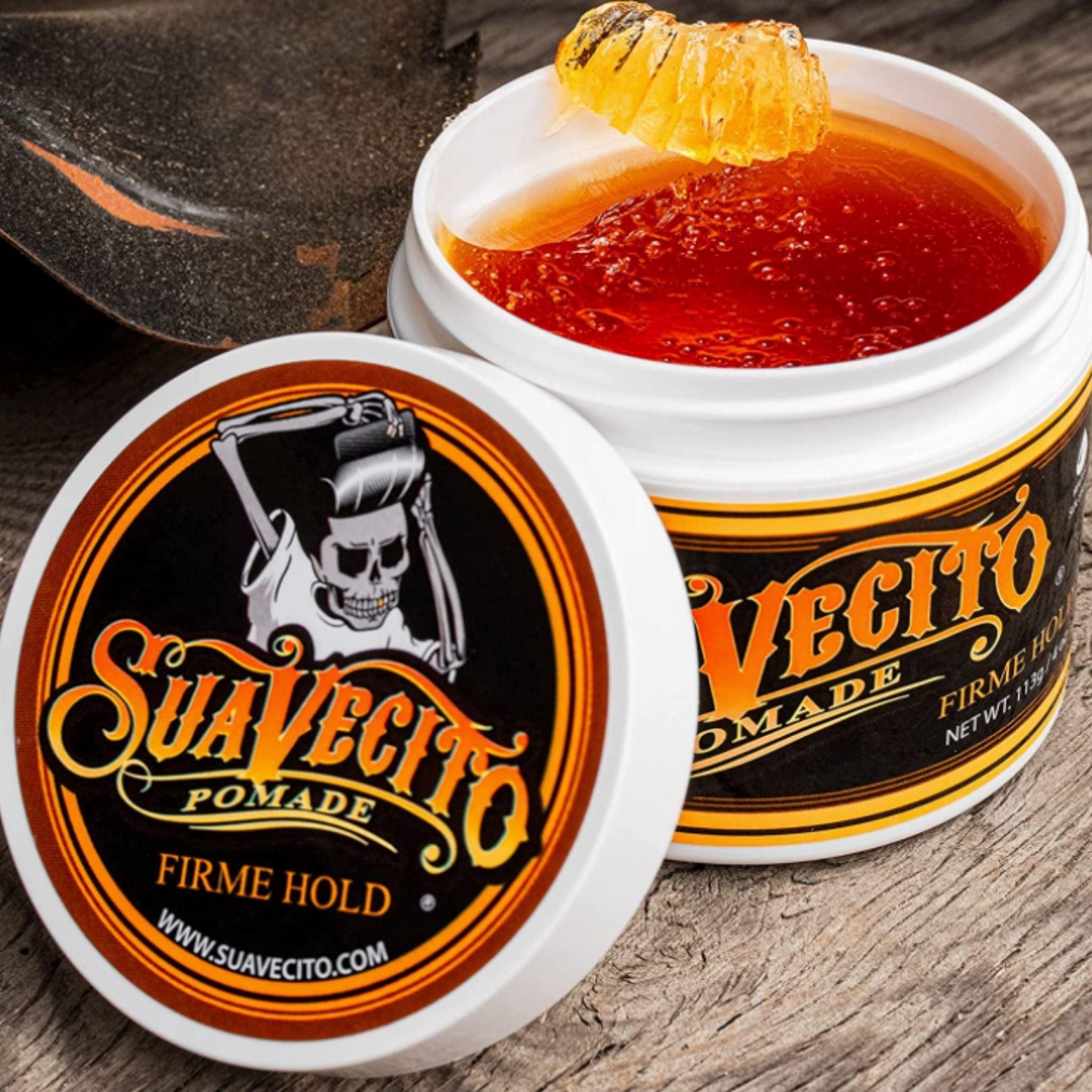 Suavecito Pomade Firme Hold 4 oz. - Gravity Razors