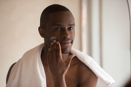 How washing your face and shaving go hand in hand
