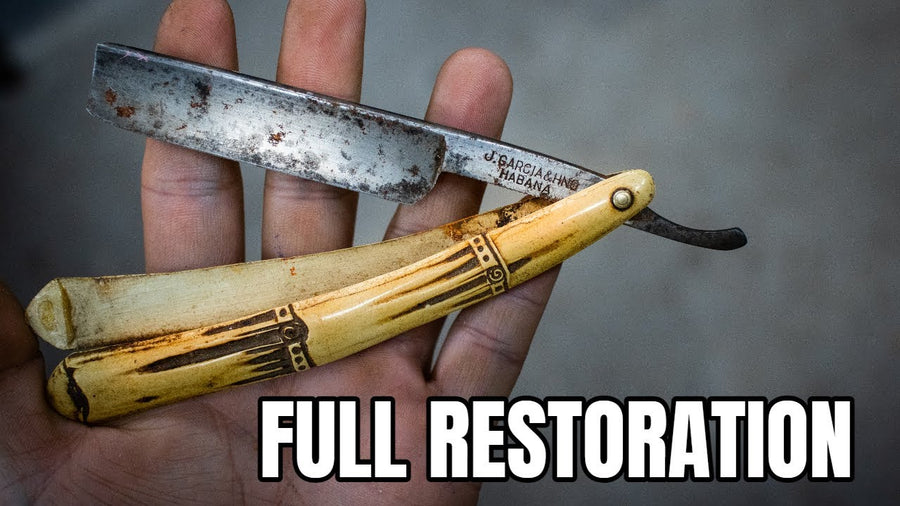 Restoring an Antique or Vintage Straight Razor: A Guide to Reviving Timeless Shaving Tools
