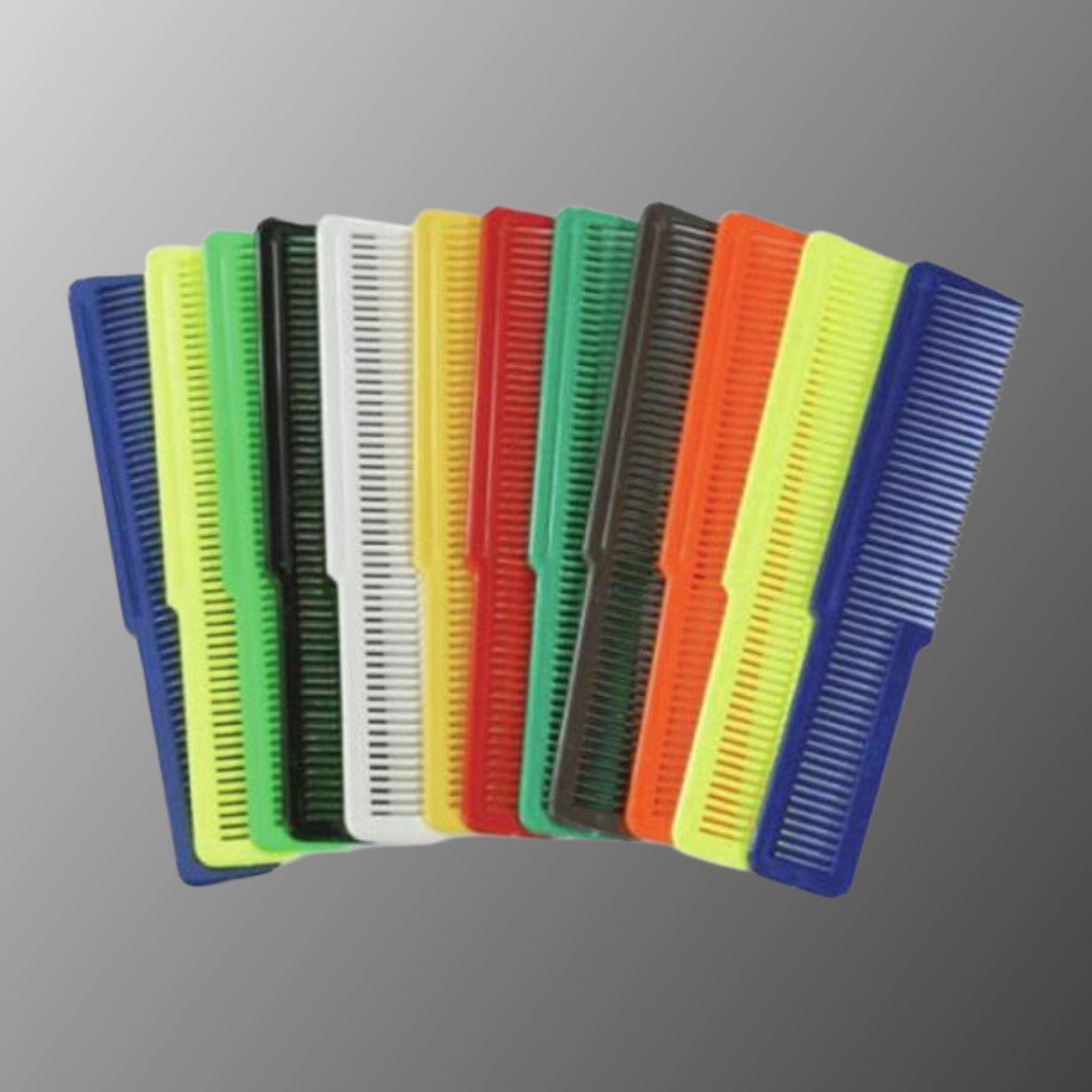 WAHL Colored Combs 12 Pack - Gravity Razors